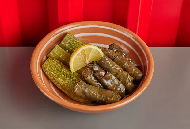 Ντολμαδάκια και Κολοκυθάκια γεμιστά